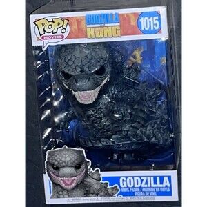 NEW FUNKO POP! Movies Jumbo #1015 Godzilla from Godzilla vs Kong Franchise 2021